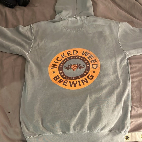 Wicked Weed Brewery Grey Hoodie - Picture 3 of 3